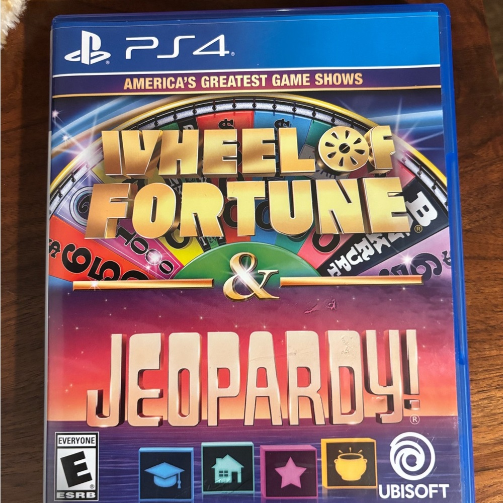Ubisoft Wheel of Fortune & Jeopardy! PS4 Game - Blue